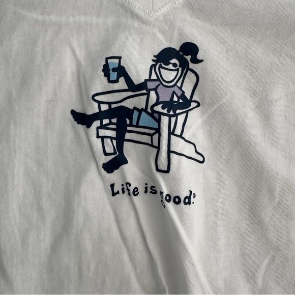 LIFE IS GOOD LADIES TEE - Picture 5 of 5